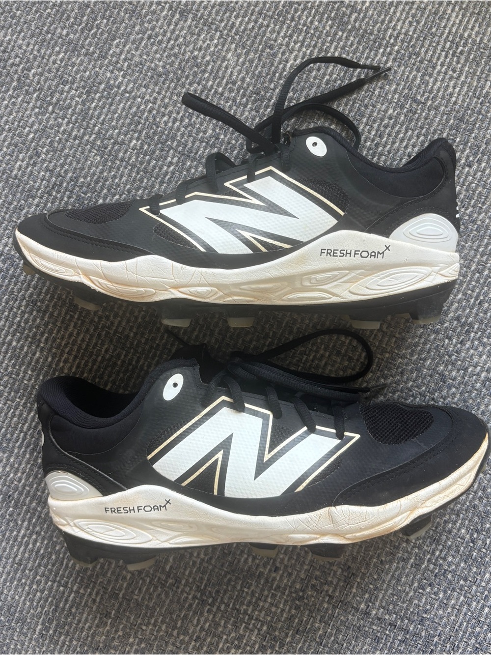 New Balance Men’s/Teen B+W Fresh Foam 3000v7 Molded Baseball Cleats | Sz 9.5